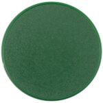 Zielony Plastikowe żetony na imprezy, śred. 3,5 cm / Evy