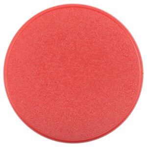 Plastikowe żetony na imprezy, śred. 3,5 cm / Evy z własnym nadrukiem, kolor Czerwony