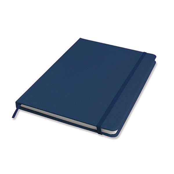 Notes A5 PU / Citynote z własnym nadrukiem, kolor Czerwony