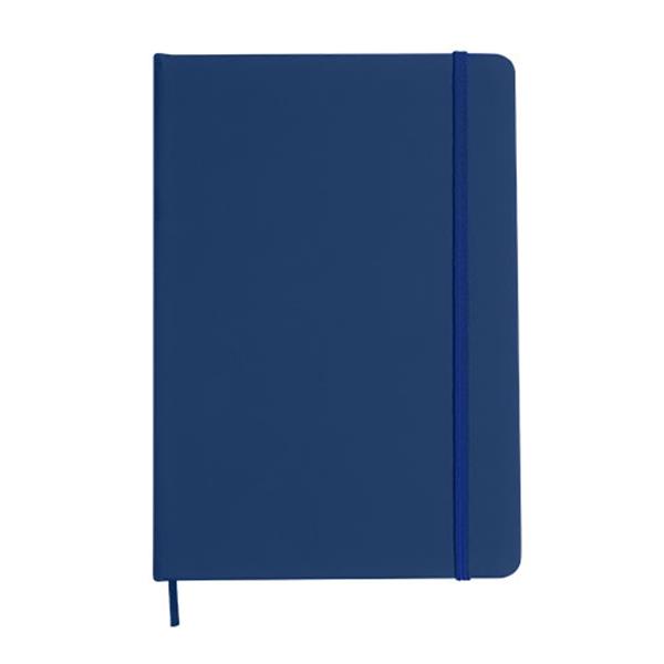 Notes A5 PU / Citynote z własnym nadrukiem, kolor Granatowy