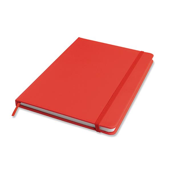 Notes A5 PU / Citynote z własnym nadrukiem, kolor Granatowy