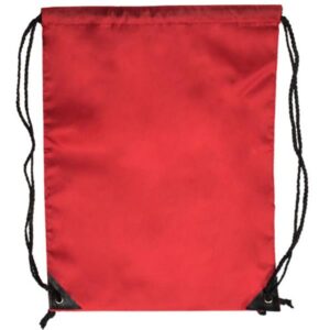 Workoplecak P-210D / Runbag z własnym nadrukiem, kolor Czerwony