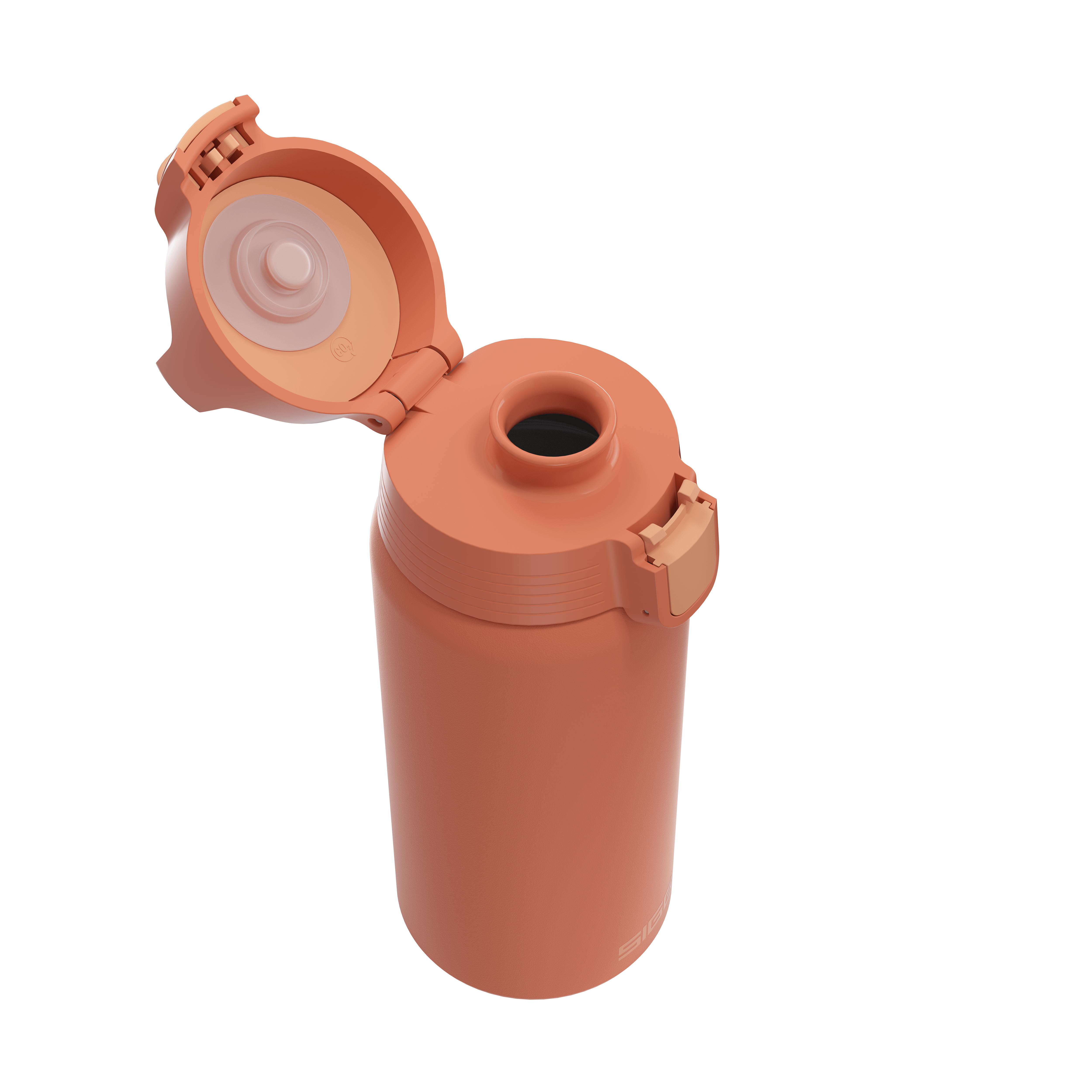 SHIELD THERM ONE ECO RED 0.5 L z własnym nadrukiem, kolor Czerwony