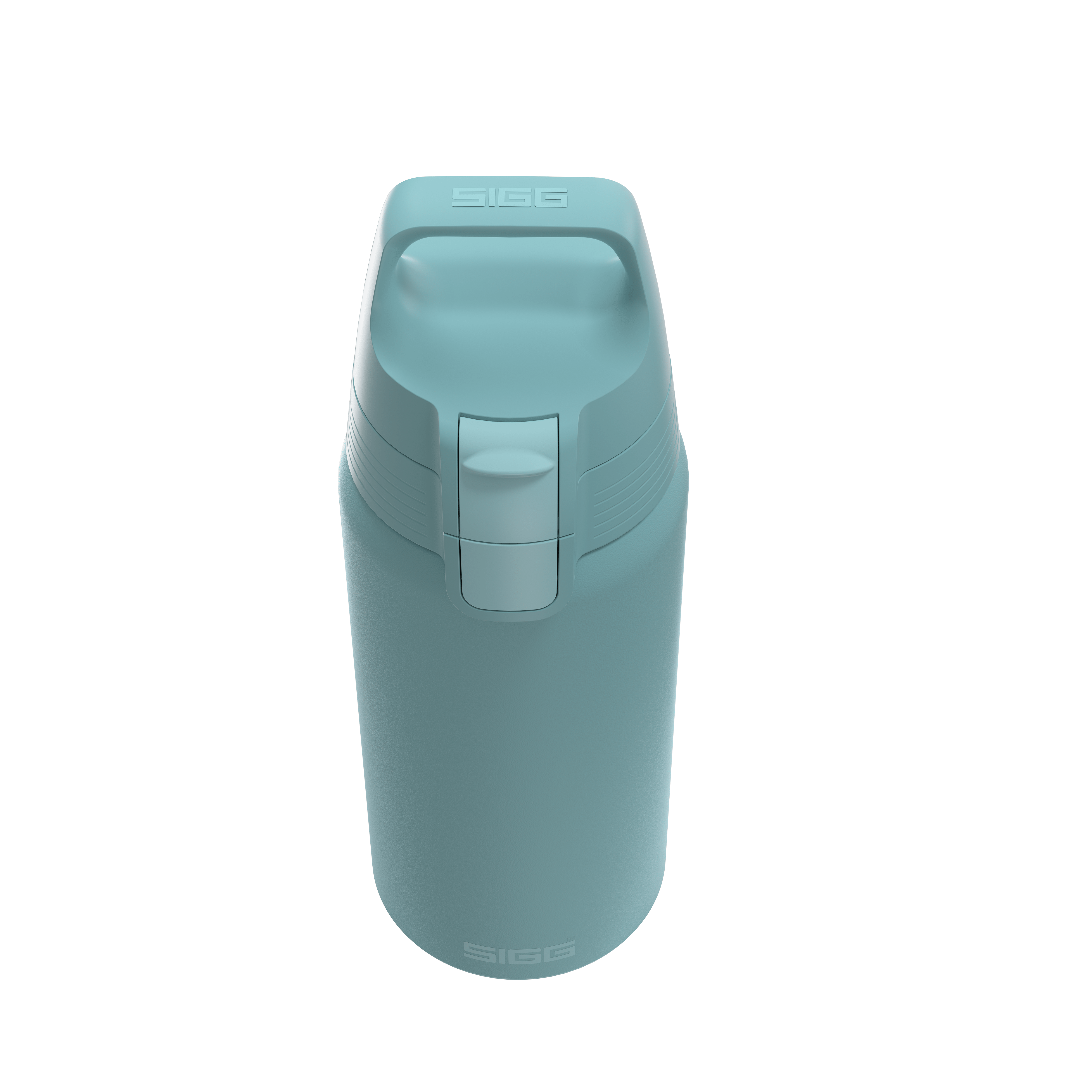 SHIELD THERM ONE MORNING BLUE 0.5 L z własnym nadrukiem, kolor Niebieski