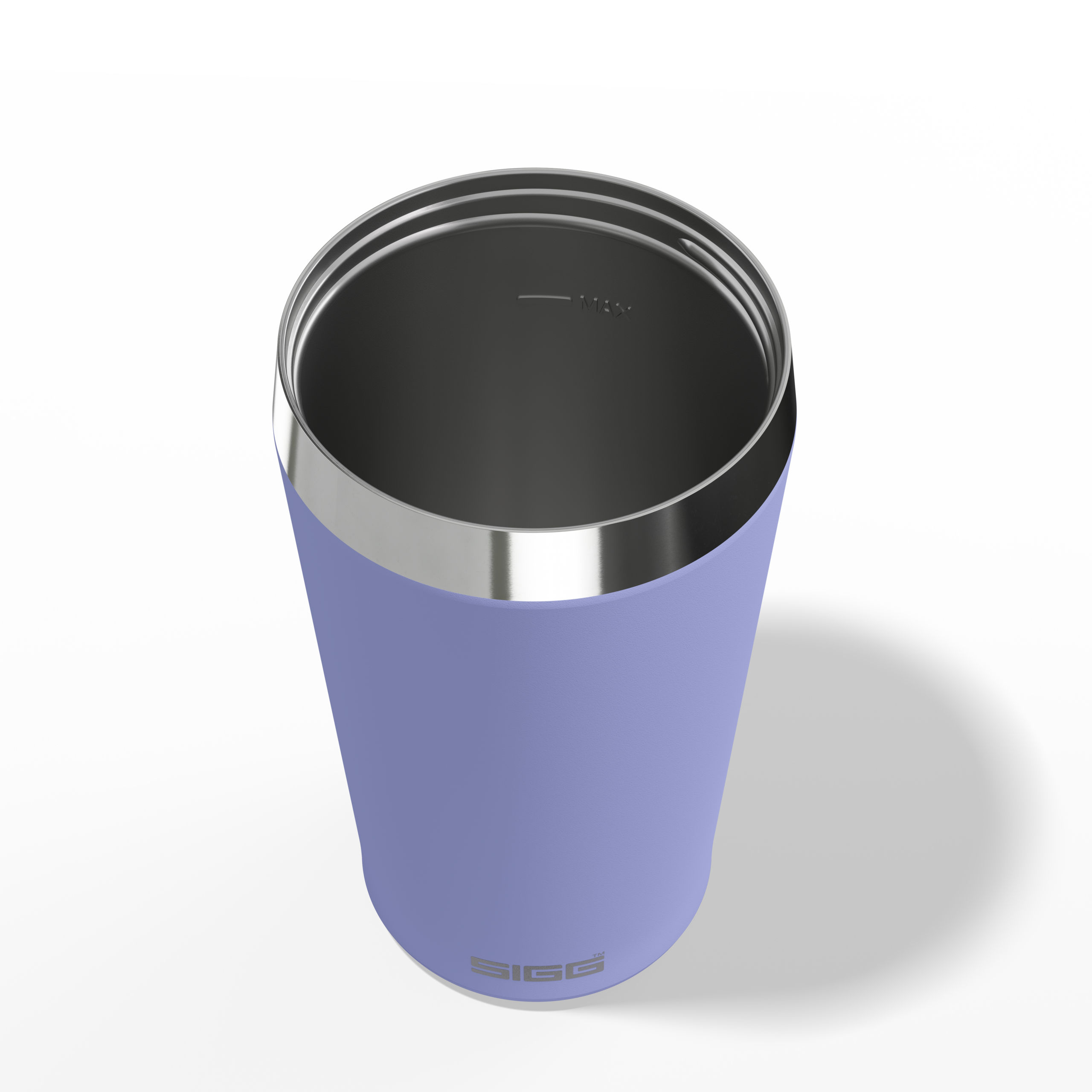 HELIA PEACEFUL BLUE 0.45 L z własnym nadrukiem, kolor Fioletowy