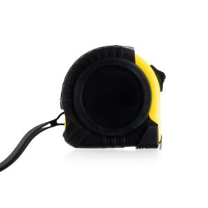 Taśma do mierzenia 5m w plastikowym opakowaniu / Metrics z własnym nadrukiem, kolor Żółty