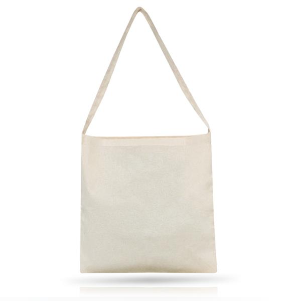 Torba bawełniana 140g z jednym uchem / UNO z własnym nadrukiem, kolor Natural