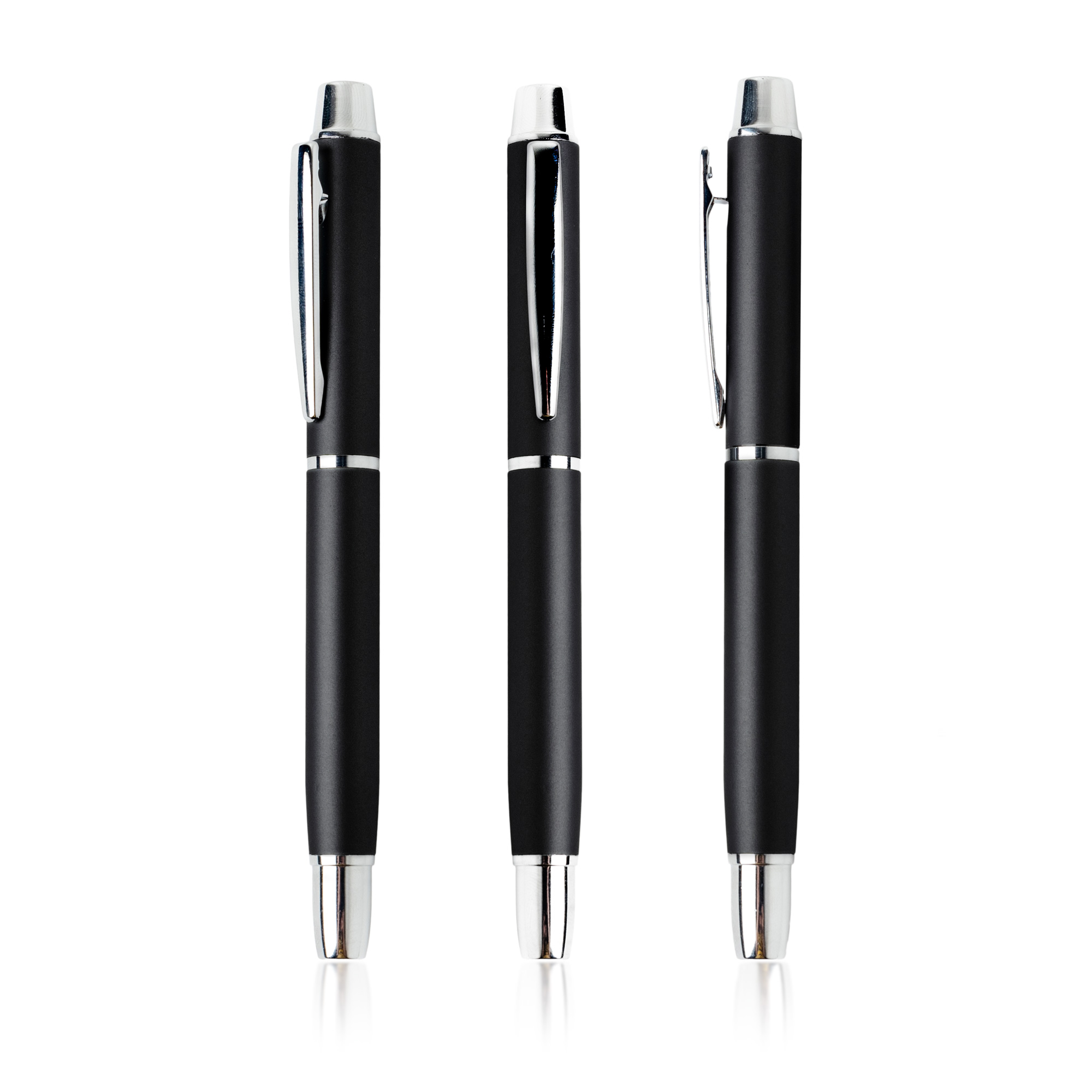 Aluminiowe piórko kulkowe / Ralum z własnym nadrukiem, kolor Czarny