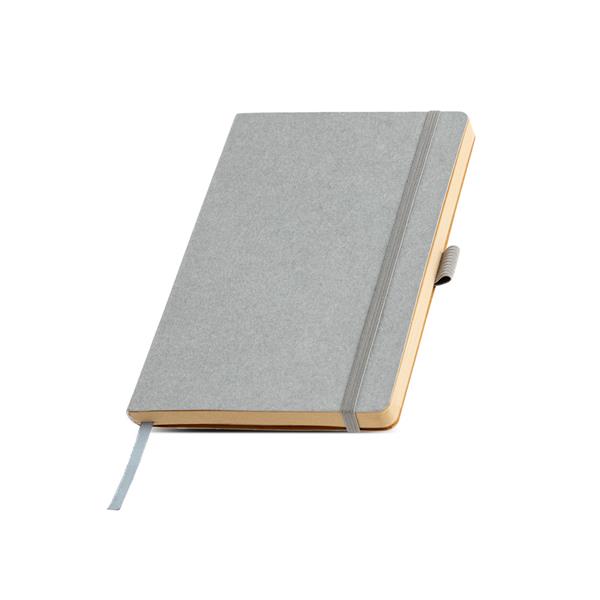 Notes w wodoodporną okładką / Washy z własnym nadrukiem, kolor Czarny
