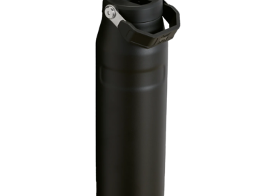 Butelka Stanley IceFlow Bottle Flip Straw 2.0 1.06L z własnym nadrukiem, kolor Black 2.0