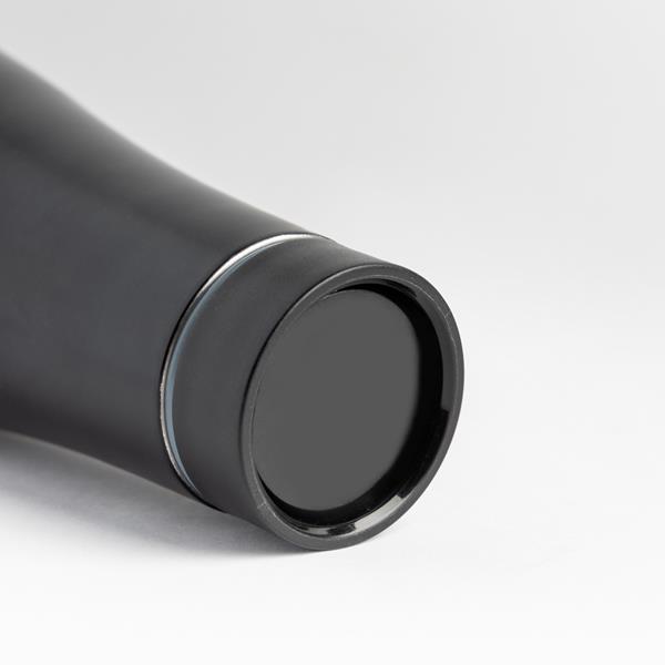 Termos 500ml z wieczkiem 360º z własnym nadrukiem, kolor Czarny