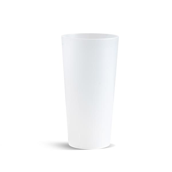 Kubek PP wielokrotnego użytku o pojemności 600ml / PPCup60 z własnym nadrukiem, kolor Translucent