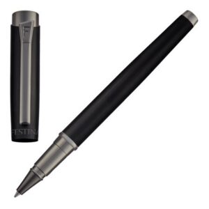 Pióro kulkowe Originals Black z własnym nadrukiem, kolor Czarny