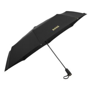Parasol Double B Black & Gold z własnym nadrukiem, kolor Złoty