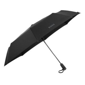 Parasol Double B Black & Gun z własnym nadrukiem, kolor Szary