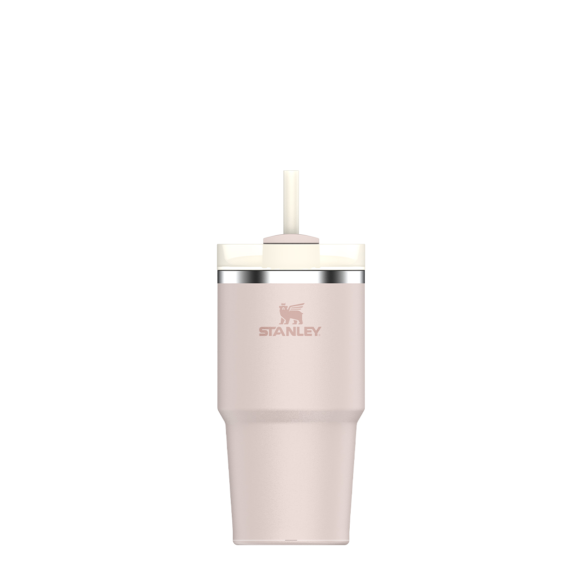 Stanley Quencher H2.O FlowState 0.6 L z własnym nadrukiem, kolor Rose Quartz 2.0