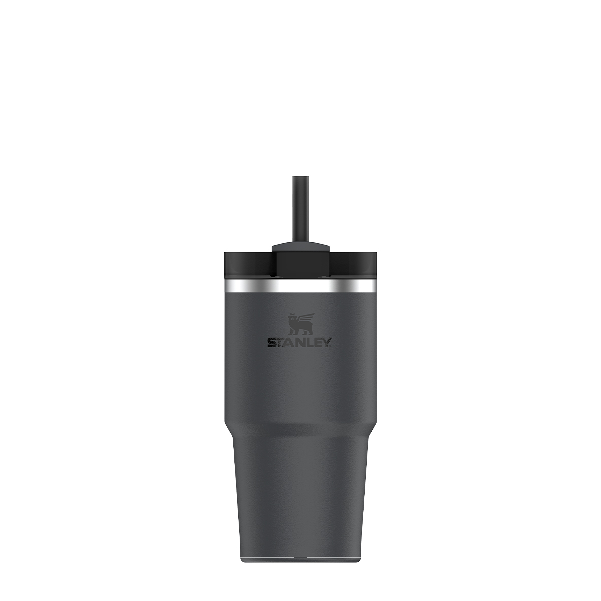 Stanley Quencher H2.O FlowState 0.6 L z własnym nadrukiem, kolor Black 2.0