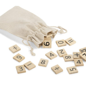 Gra drewniana CONTA z własnym nadrukiem, kolor naturalny