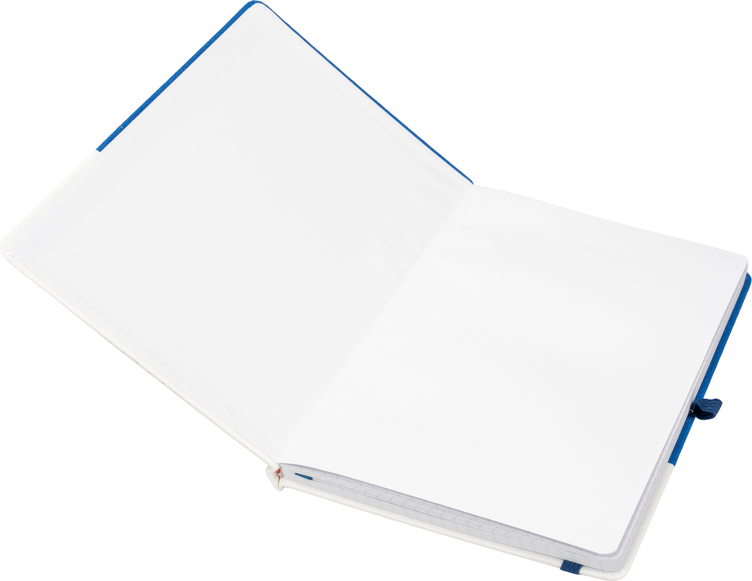 Notes A5 w kratkę BARDOLINO - z logo z własnym nadrukiem, kolor niebieski