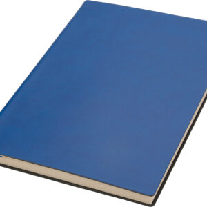 Notes A5 w linie z trzciny cukrowej DAYTONA BEACH - z logo z własnym nadrukiem, kolor niebieski