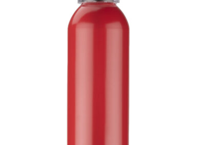 Butelka aluminiowa ALLUMI 650 ml z własnym nadrukiem, kolor czerwony