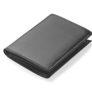 Portfel LEON z własnym nadrukiem, kolor czarny