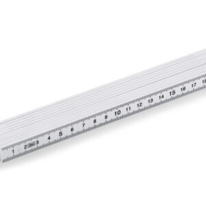 Miara SCALO 2 m z własnym nadrukiem, kolor biały