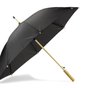 Parasol POTIK z własnym nadrukiem, kolor czarny