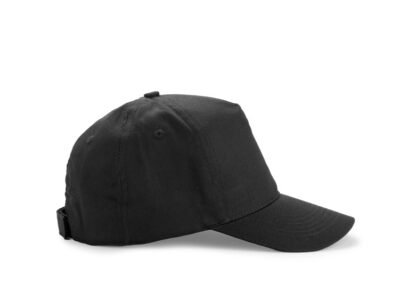 Czapka z daszkiem TORI z własnym nadrukiem, kolor czarny