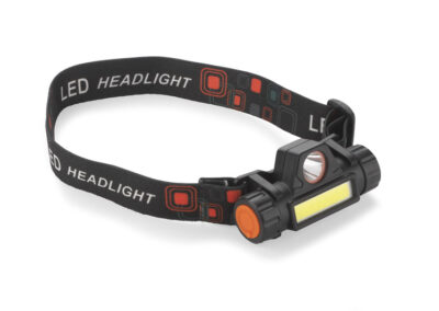 Latarka czołowa COB FRENTE z własnym nadrukiem