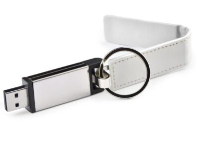 Pamięć USB BUDVA 32 GB 3.0 z własnym nadrukiem, kolor biały