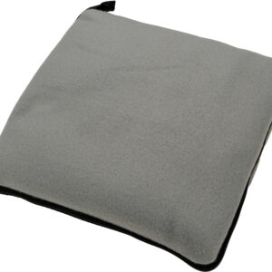 Koc z polaru/poduszka 2w1 RADCLIFF 170 g/m2 - z logo z własnym nadrukiem, kolor szary