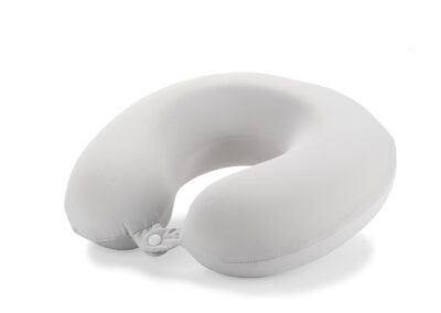 Poduszka podróżna w etui OPI z własnym nadrukiem, kolor szary