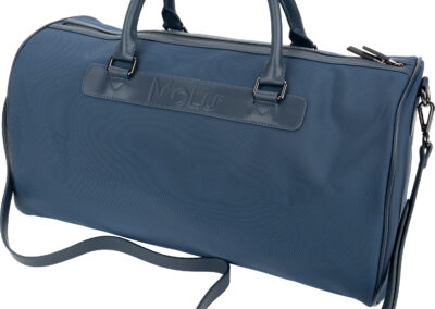 Torba podróżna MONACO MoLu - z logo z własnym nadrukiem, kolor granatowy