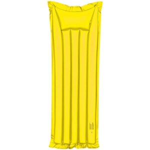 Materac dmuchany LONG BEACH - z logo z własnym nadrukiem, kolor żółty