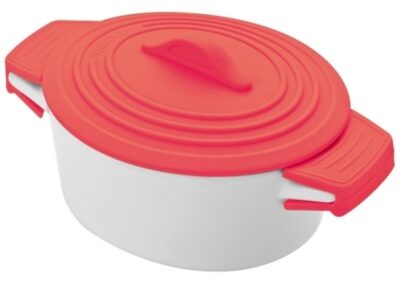 Pojemnik na żywność żaroodporny 250 ml DELHI - z logo z własnym nadrukiem