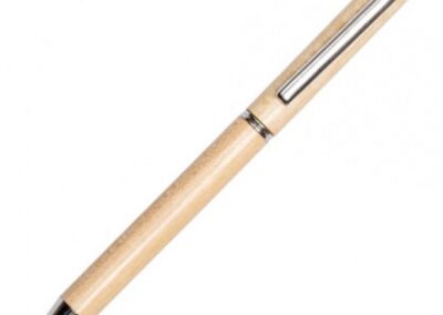 Długopis drewniany HEYWOOD - z logo z własnym nadrukiem, kolor brązowy