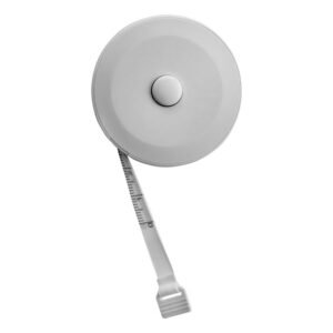 Centymetr krawiecki 1,5m BUENOS AIRES - z logo z własnym nadrukiem, kolor biały