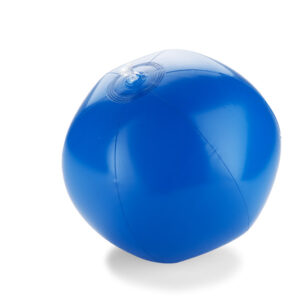 Piłka plażowa NUBA z własnym nadrukiem, kolor niebieski