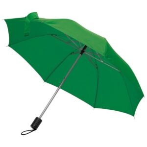 Parasol manualny Ø81 cm LILLE - z logo z własnym nadrukiem, kolor zielony