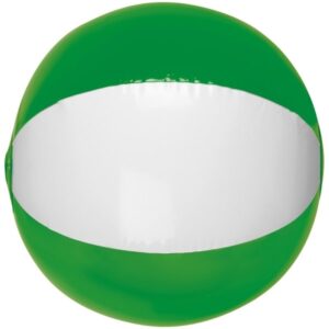 Piłka plażowa Ø 26cm MONTEPULCIANO - z logo z własnym nadrukiem, kolor zielony