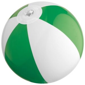 Piłka plażowa Ø 14cm ACAPULCO - z logo z własnym nadrukiem, kolor zielony