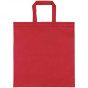 Torba non woven 70 g/m2 NIVALA - z logo z własnym nadrukiem, kolor czerwony