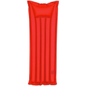 Materac dmuchany LONG BEACH - z logo z własnym nadrukiem, kolor czerwony