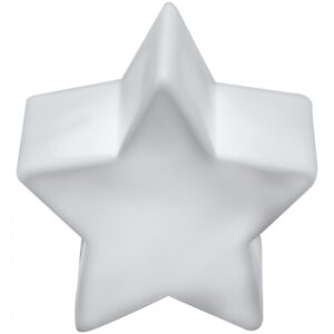 Lampka LED plastikowa DUBLIN - z logo z własnym nadrukiem, kolor biały