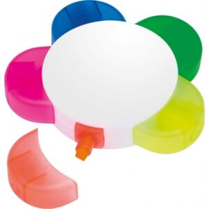 Zakreślacz 5w1 BUTTERWORTH - z logo z własnym nadrukiem, kolor wielokolorowy