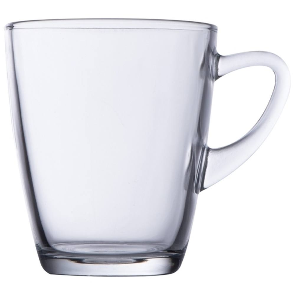 Kubek szklany CATTOLICA 300 ml - z logo z własnym nadrukiem, kolor przeźroczysty