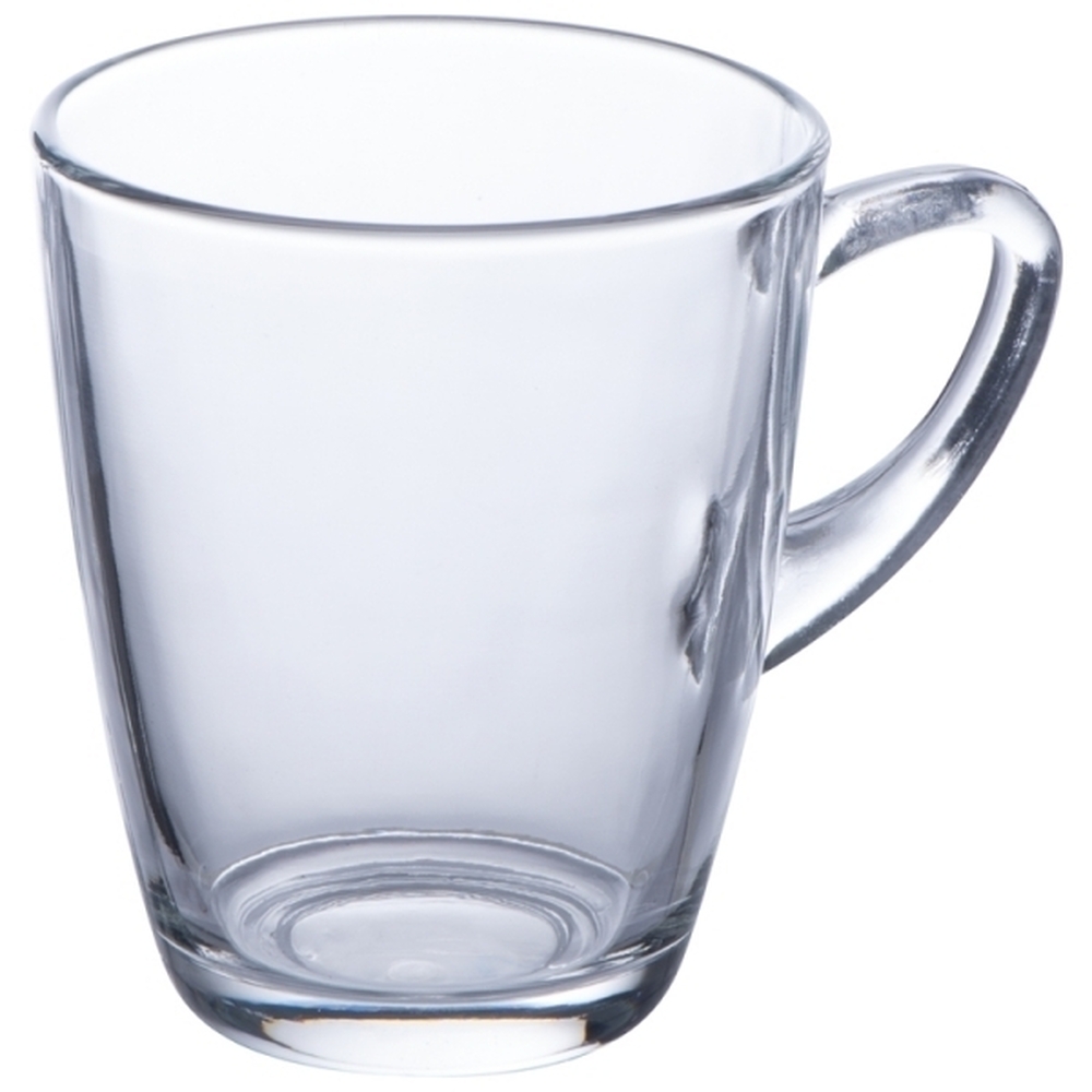 Kubek szklany CATTOLICA 300 ml - z logo z własnym nadrukiem, kolor przeźroczysty