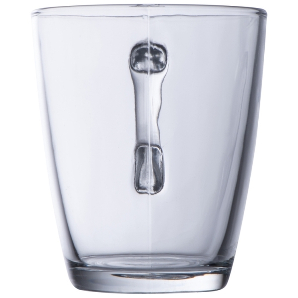 Kubek szklany CATTOLICA 300 ml - z logo z własnym nadrukiem, kolor przeźroczysty