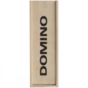 Gra domino KO SAMUI - z logo z własnym nadrukiem, kolor beżowy